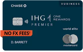 IHG One Rewards Premier Business card
