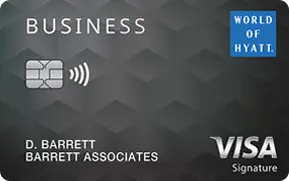World of Hyatt Business card