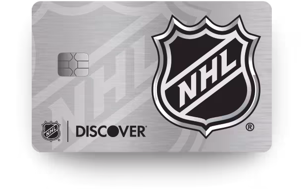 NHL Discover it card
