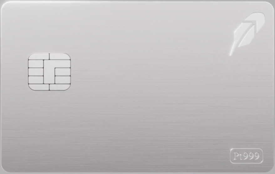 Robinhood Platinum card